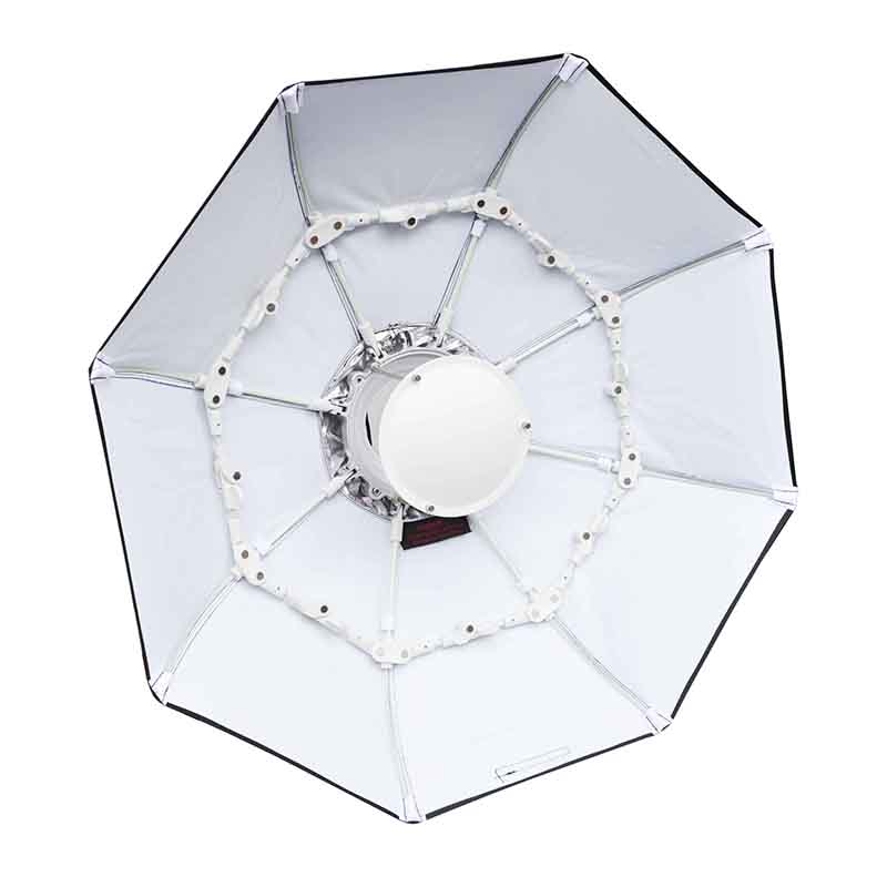 BEAUTY DISH WHITE Ø100cm Art. 04988 con apertura ad ombrello