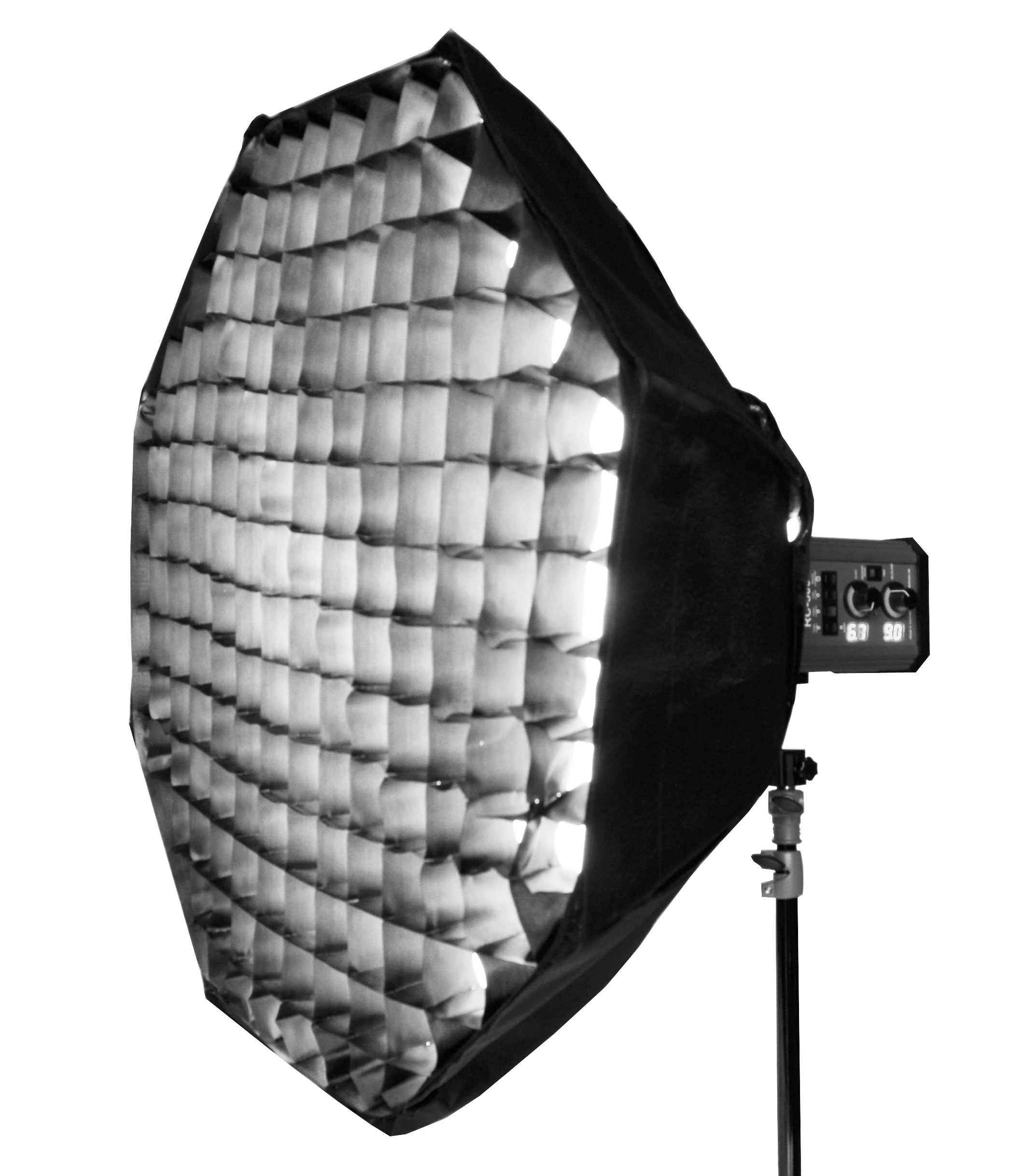 SOFTBOX 60x90cm CON GRIGLIA Art. 04994 con apertura ad ombrello