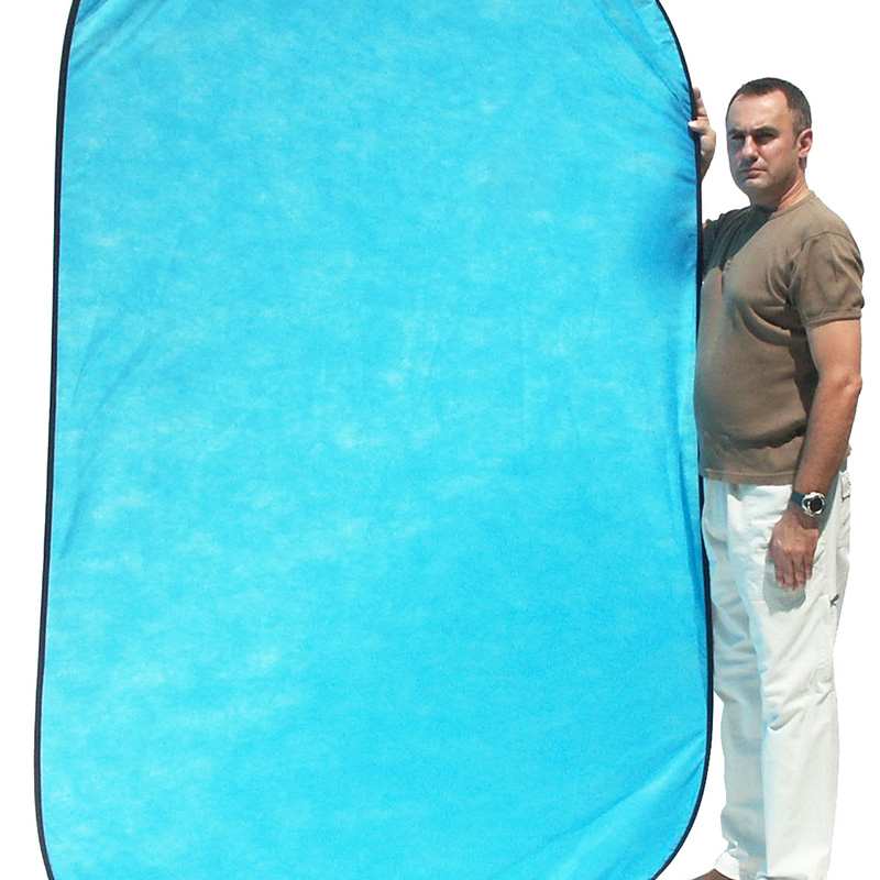 UNIFORM BACK TURQUOISE mod.Flex 1,5x2,1m art. 08674