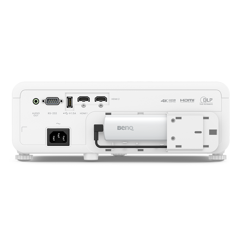 VIDEOPROIETTORE LASER BENQ TK 710 STi 3200lm HDR 4K A OTTICA CORTA PER CASUAL GAMING