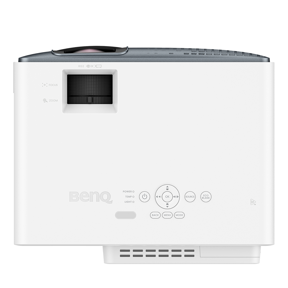 VIDEOPROIETTORE LASER BENQ TK 710 STi 3200lm HDR 4K A OTTICA CORTA PER CASUAL GAMING