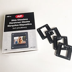 PLASTIC SLIDE MOUNTS CS 24x36